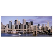 Пазл 1000 деталей - панорама 'Нью-Йорк' - Увеличить...