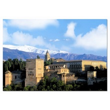 Пазл 1000 деталей - 'Замок Алхамбра, Гранада' - Увеличить...