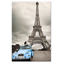 Пазл-миниатюра 1000 деталей 'Эйфелева башня, Париж' - Увеличить...
