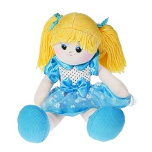 Кукла Голубичка с двумя хвостиками, 60 см - Увеличить...